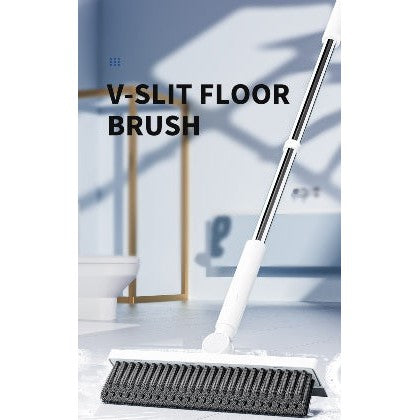 Floor Cleaning Brush + Wiper 2 In 1
