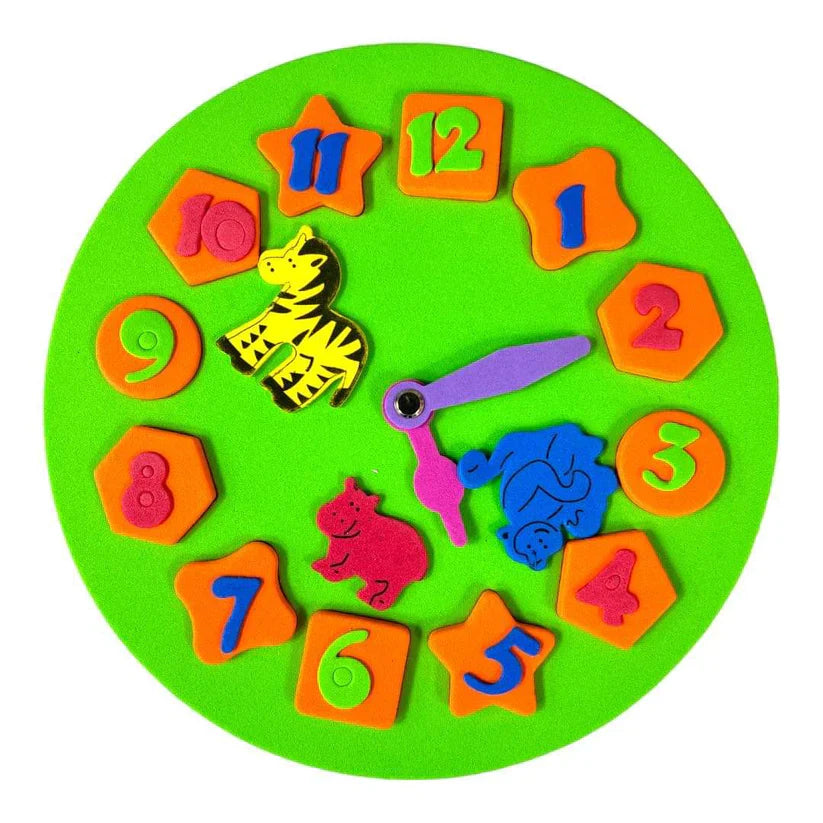 Foam Clock Children Toys