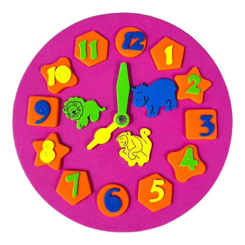Foam Clock Children Toys