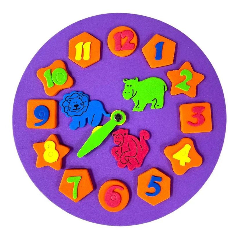 Foam Clock Children Toys