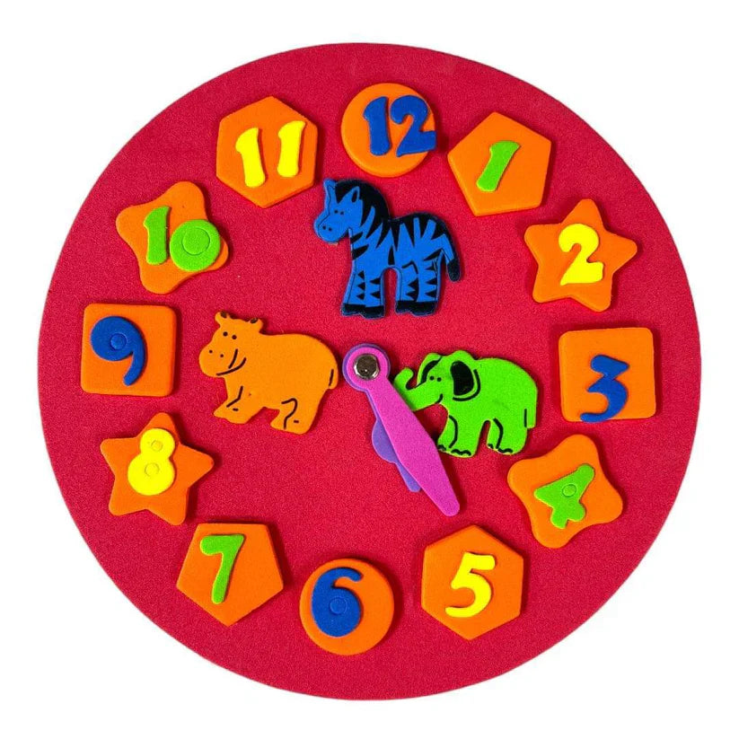 Foam Clock Children Toys
