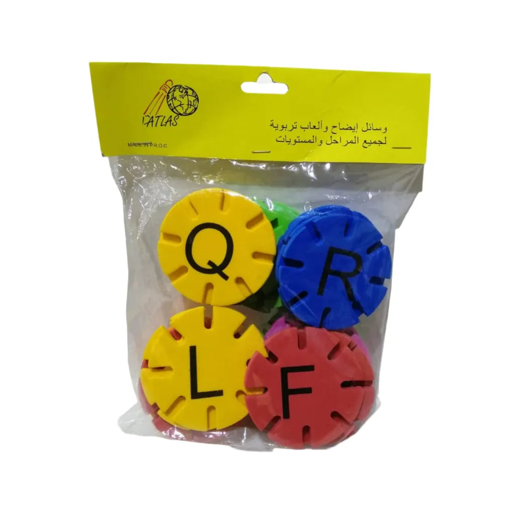 Foam English Letters