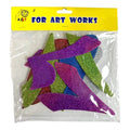 Foam Glitter Arabic Numbers Colored