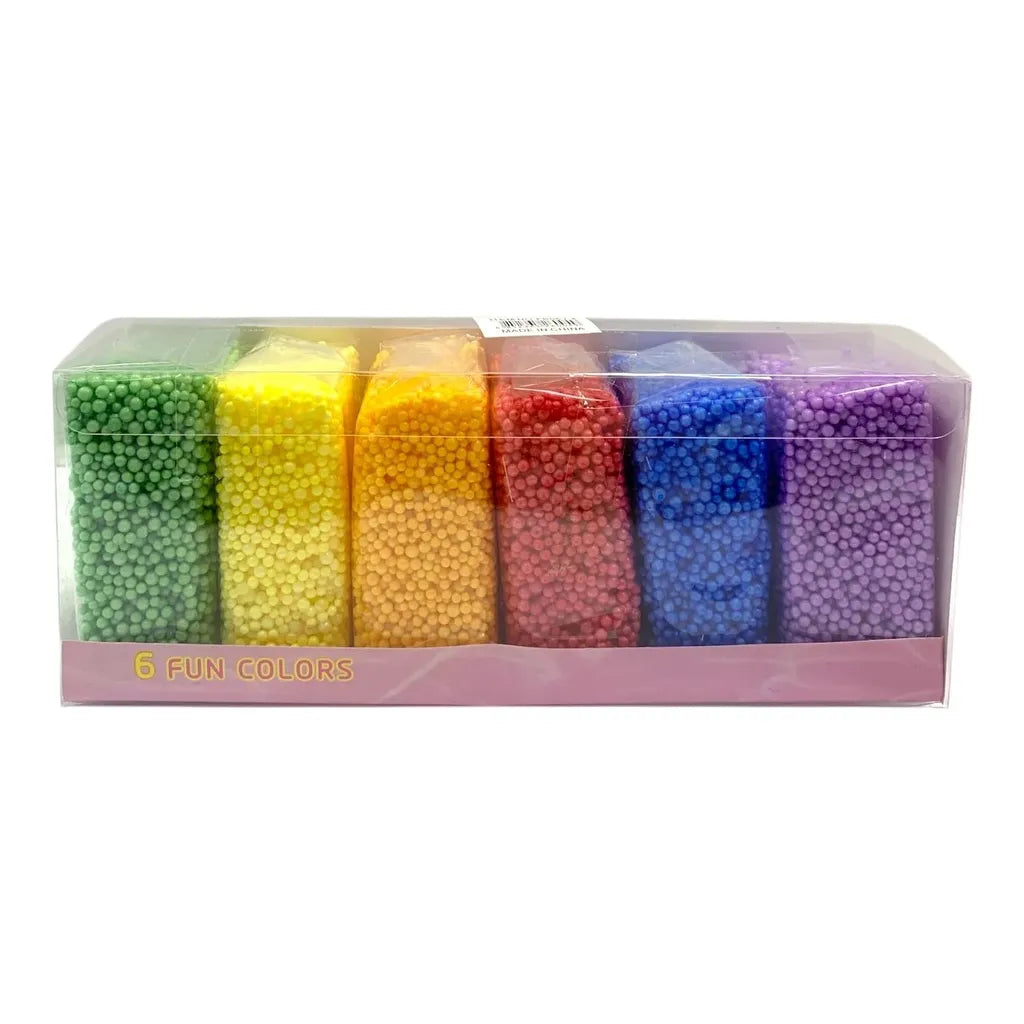 Foam Putty Set 6 Colors Small Size