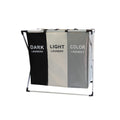 Foldable Laundry Basket 3 Bag