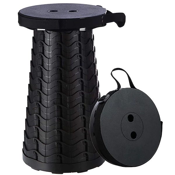 Foldable Stool - Black