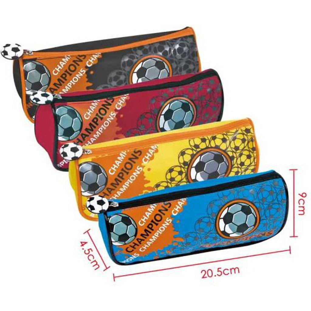 Foska 600D Polyester Fiber Pencil Bag Football Design Bd2038