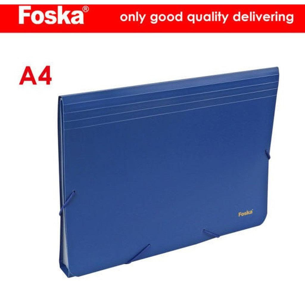Foska A4 13 Layers Solid Color Expanding Bag 8402
