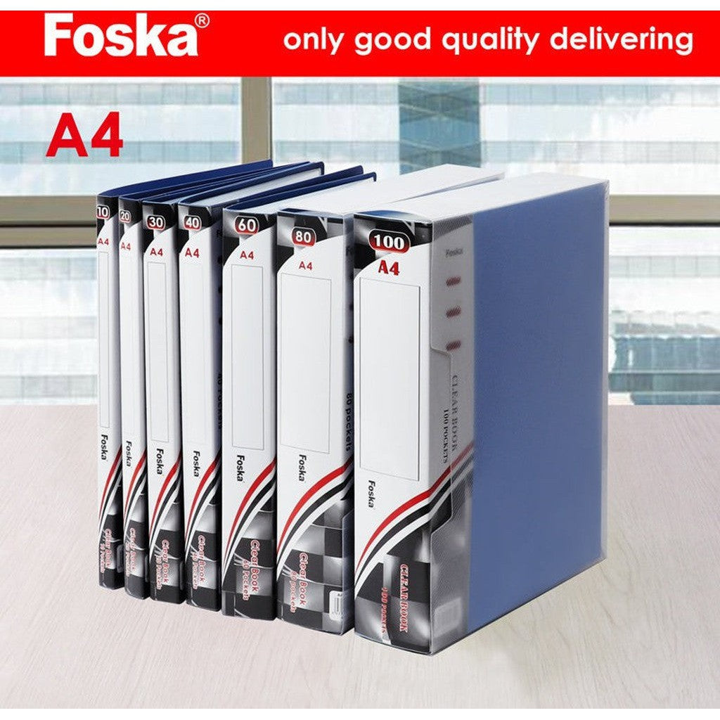 Foska Clear Book 60 Pocket F60Ak