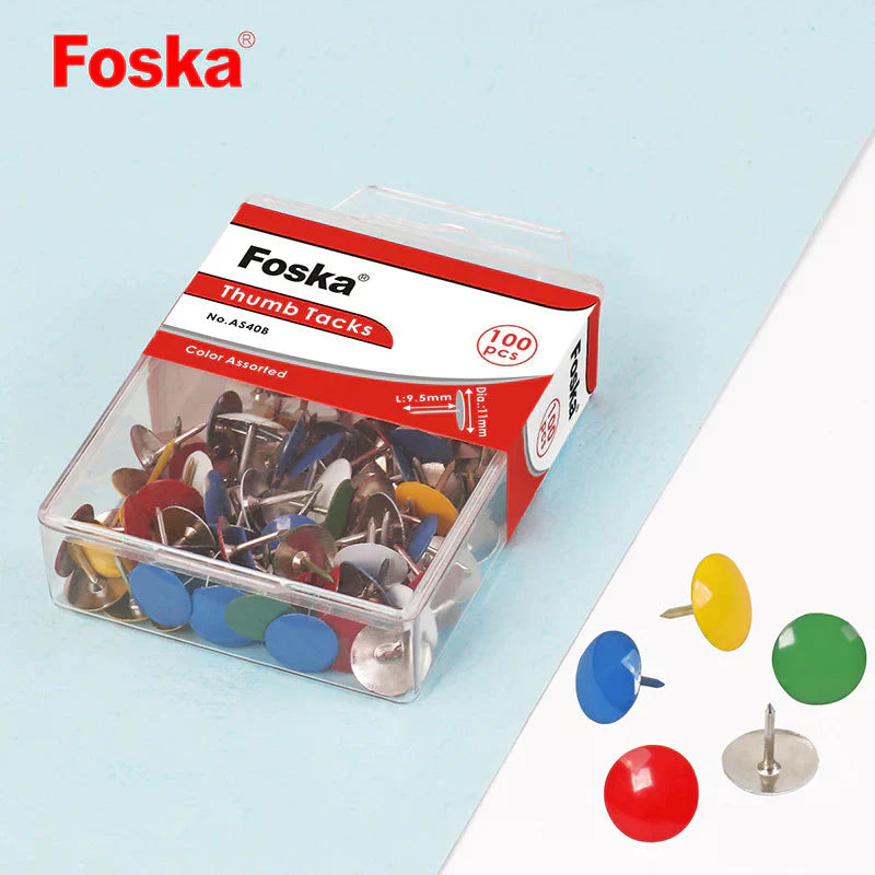 Foska Color thumb tacks（AS40B）