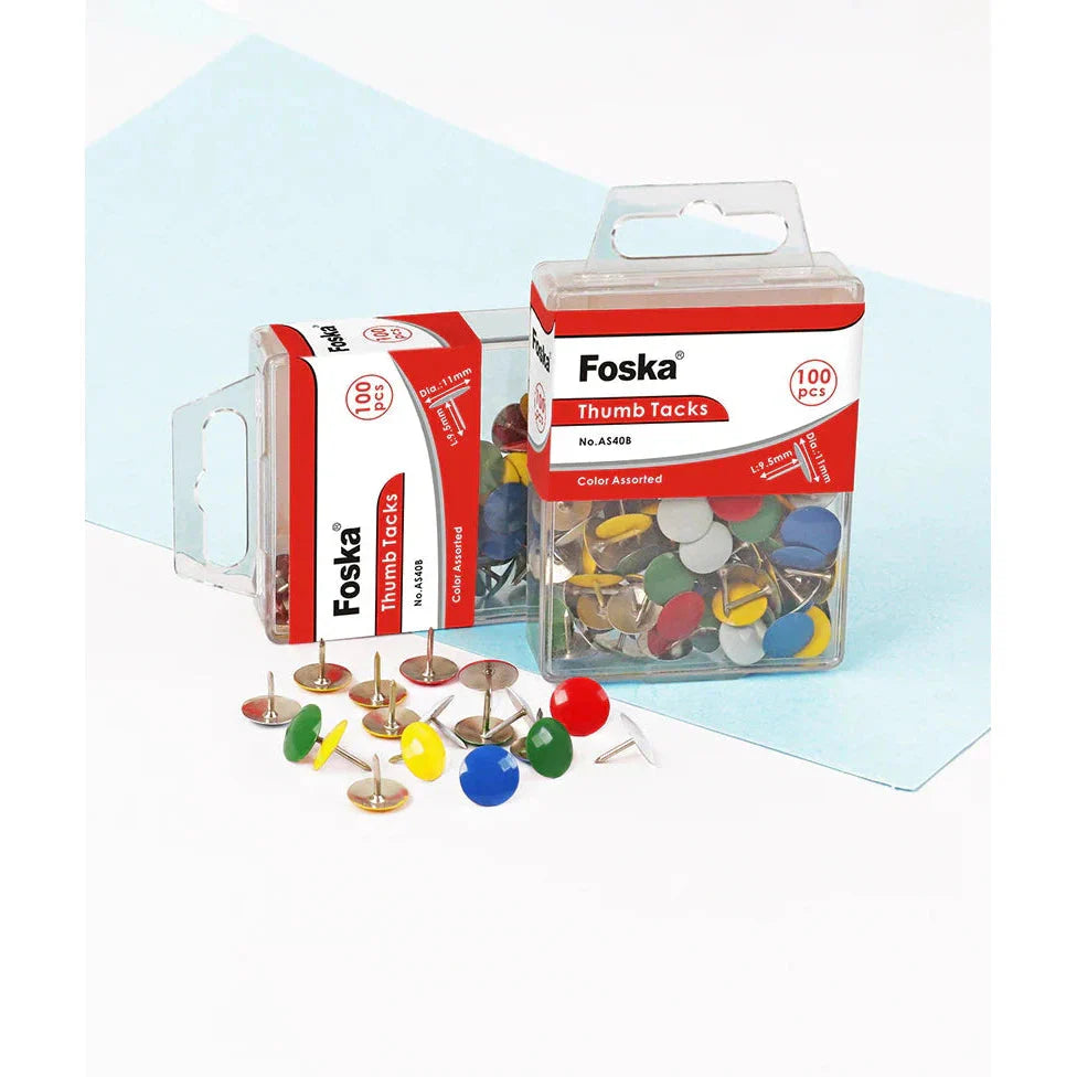 Foska Color thumb tacks（AS40B）