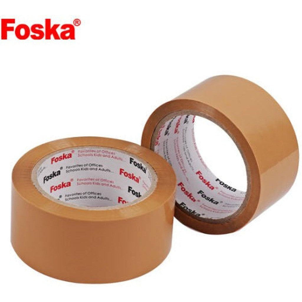 Foska Inch Brown Bopp Tape Shrink