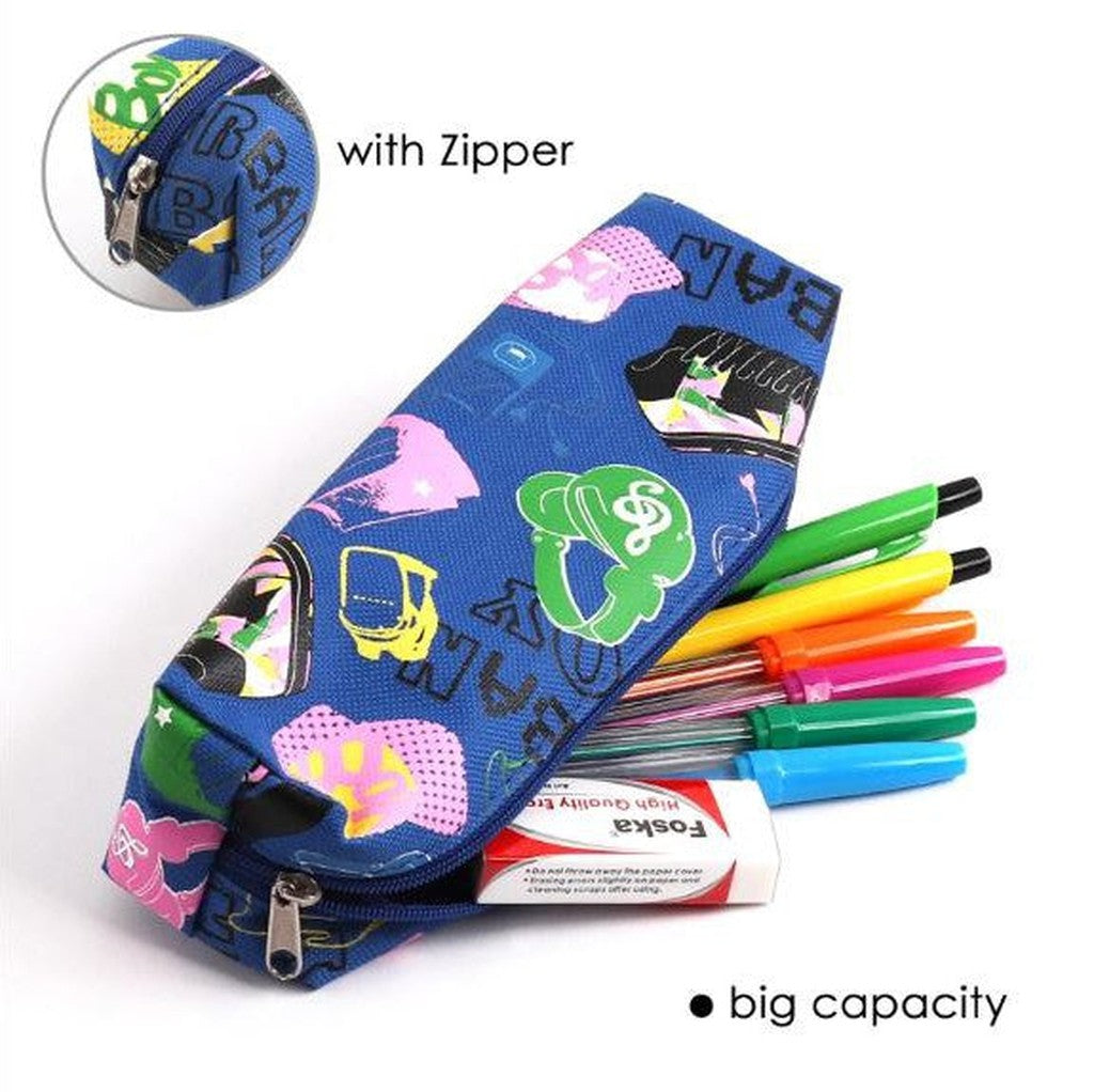 Foska Knight Printing 300D Polyester Cool Design School Pencil Bag Bd2004