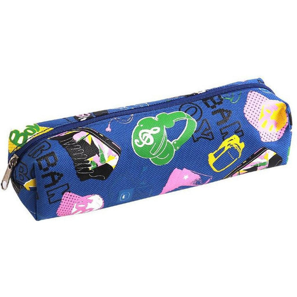 Foska Knight Printing 300D Polyester Cool Design School Pencil Bag Bd2004