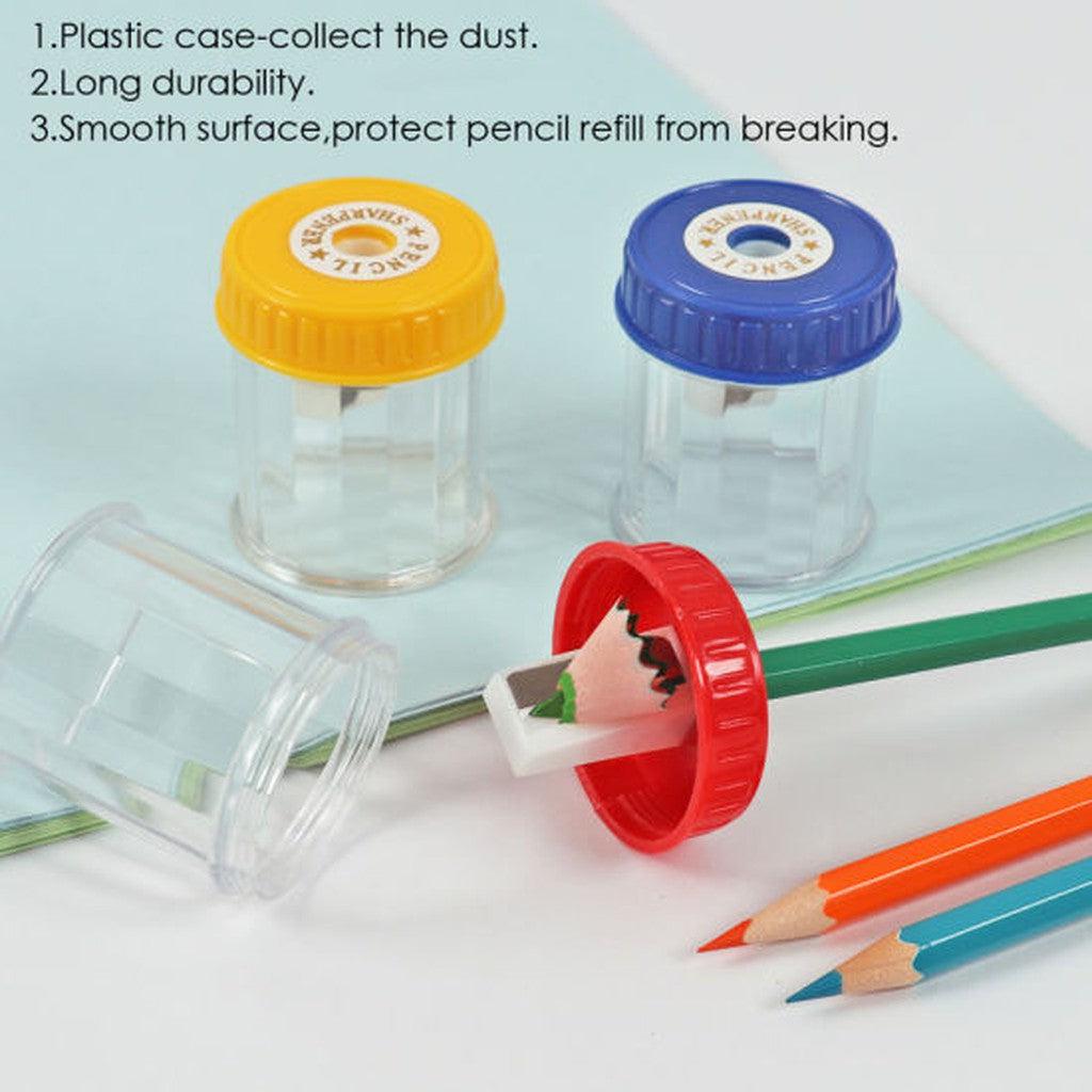Foska Plastic Bin Sharpener At-4016 12Pcs/Box