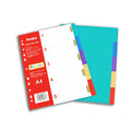 Foska Plastic Index Divider 1 to 5 Color