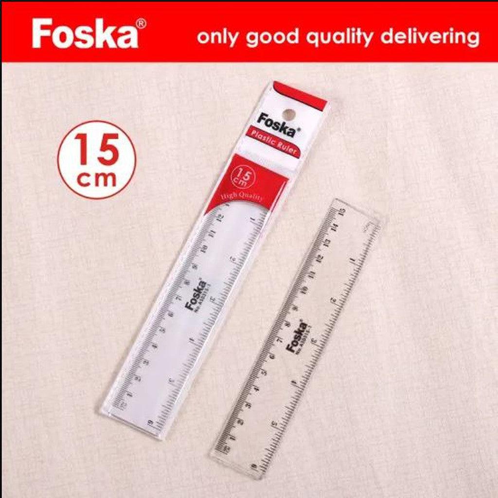 Foska Plastic Ruler 15Cm As0315 1