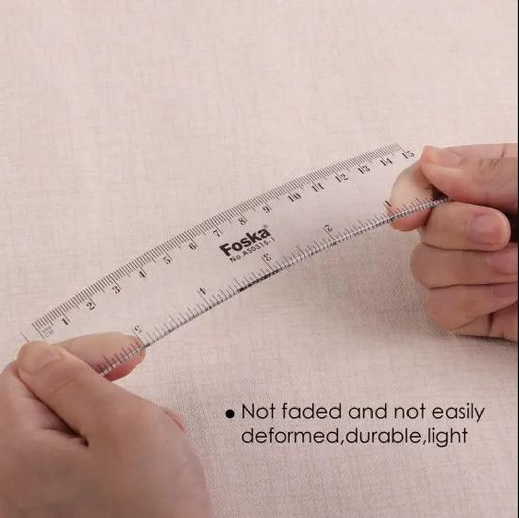 Foska Plastic Ruler 20Cm As0320 2