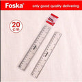 Foska Plastic Ruler 20Cm As0320 2
