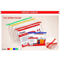 Foska Pvc Zipper Pocket A4 Size W56-14