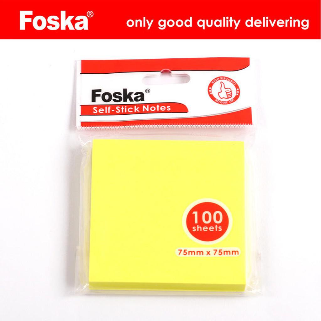 Foska Self Stick Notes 100 Sheets X 12 Sets