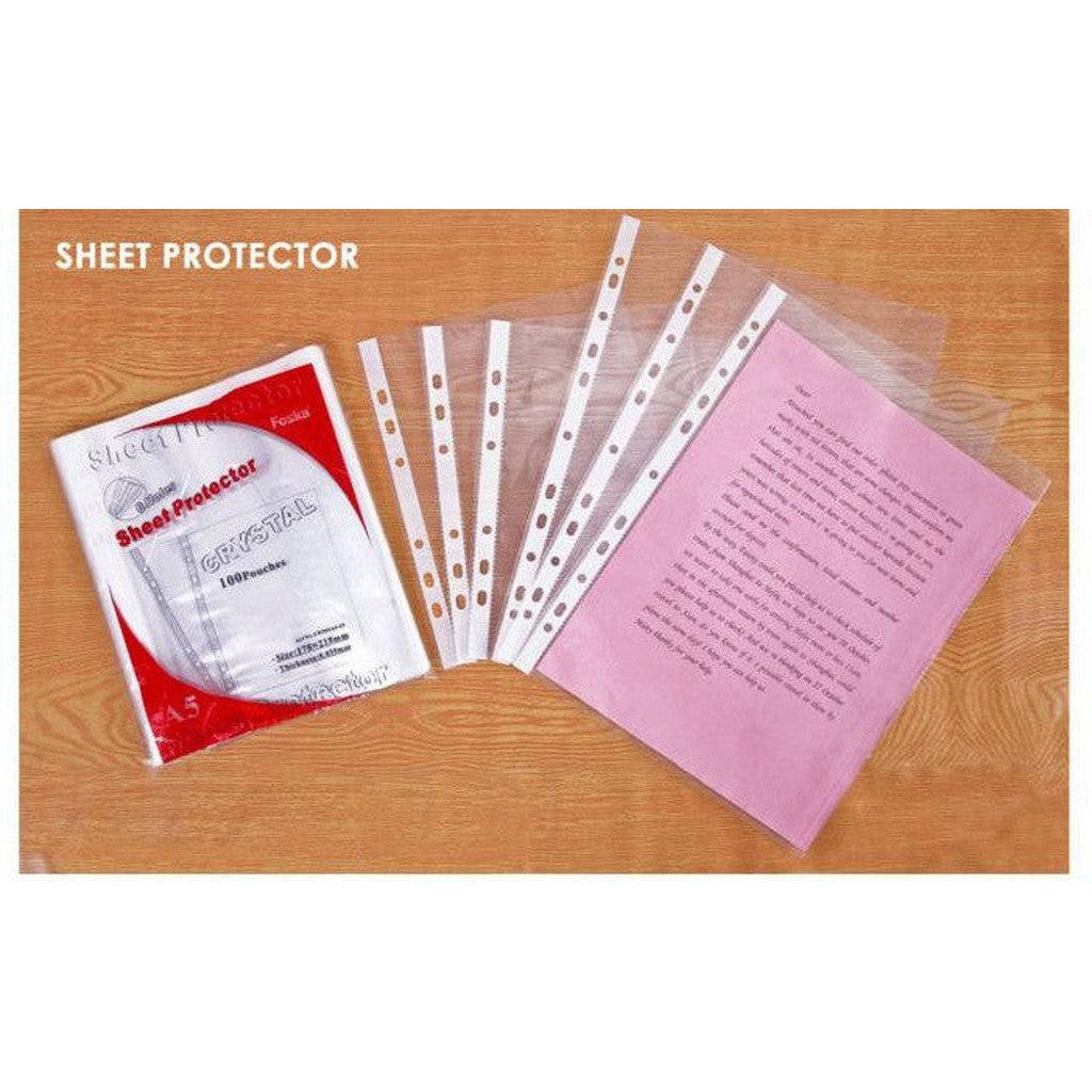 Foska Sheet Protectors 80Mic 25Pc/Pkt