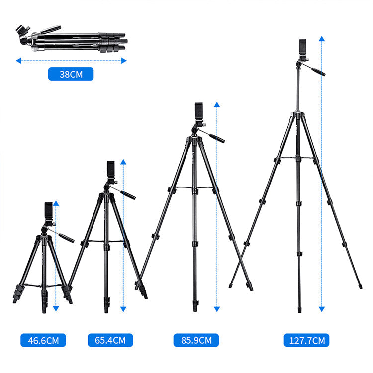 Fotopro 3-Dimensional Head Tripod Stand, DIGI-3400 - Black