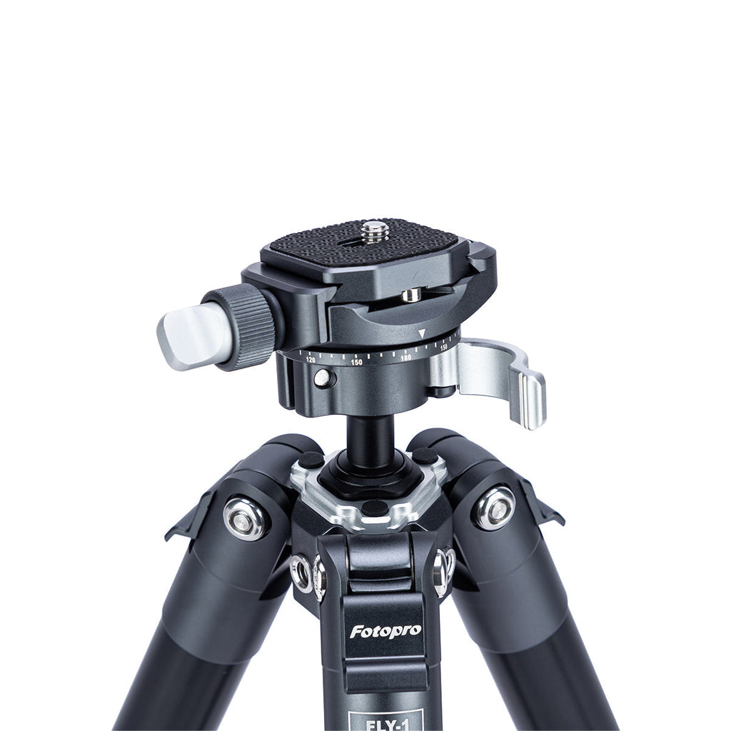 Fotopro Aluminum Professional Tripod, FLY-1 GRAY - Gray