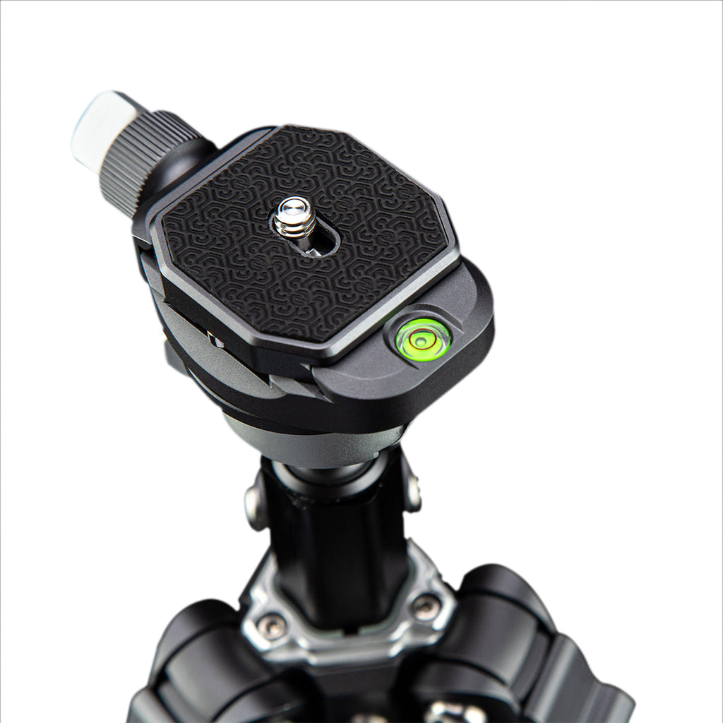 Fotopro Aluminum Professional Tripod, FLY-1 GRAY - Gray