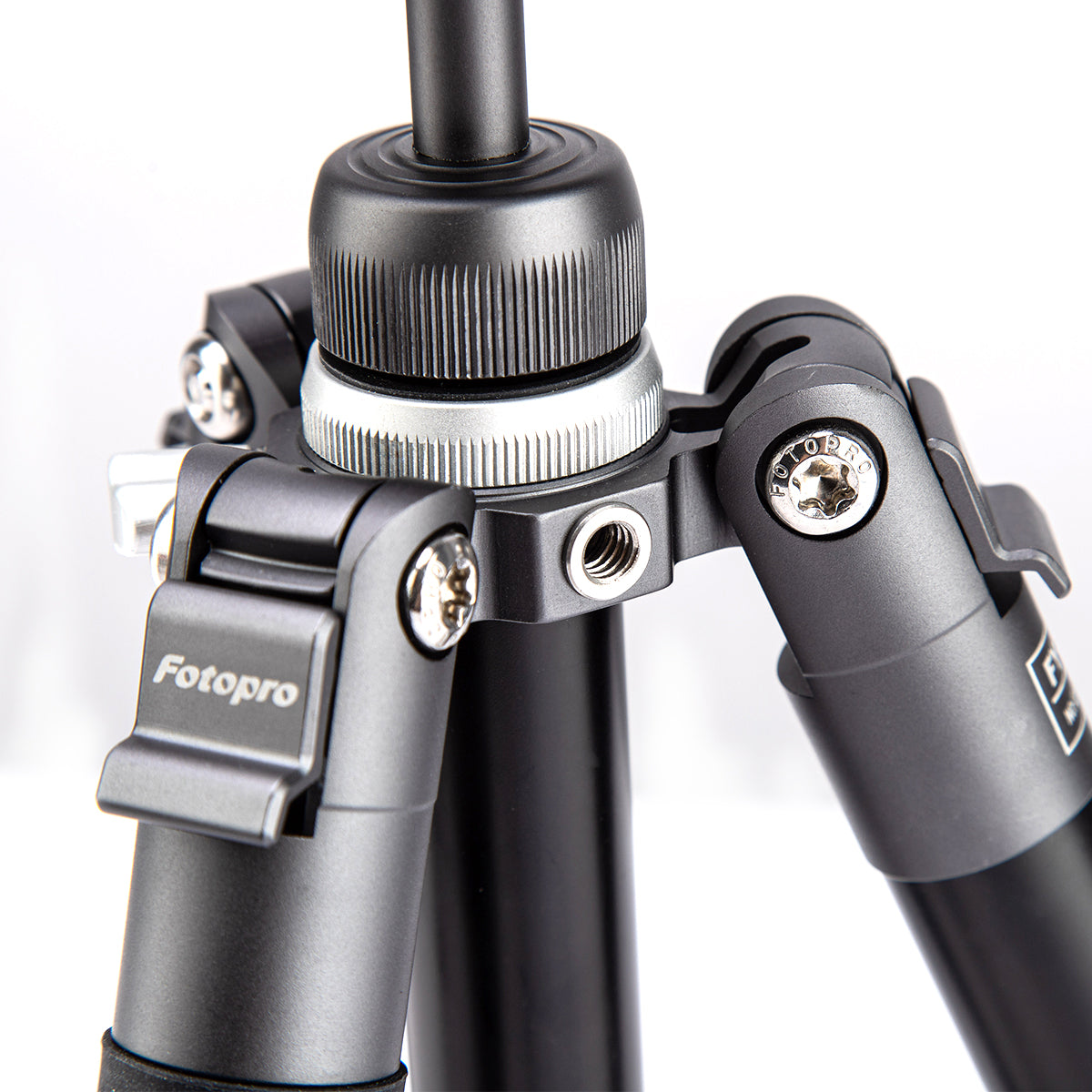 Fotopro Compact Aluminum Travel Tripod, FREE-1 GRAY
