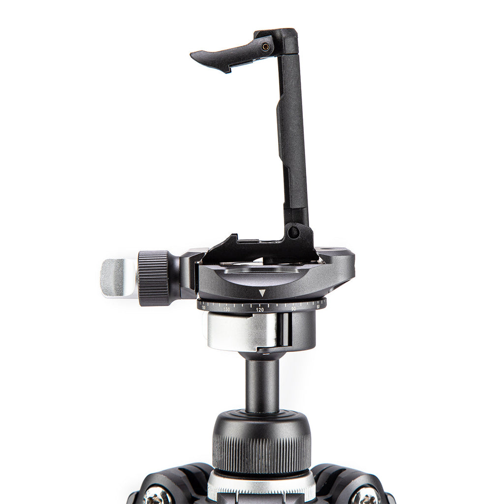 Fotopro Compact Aluminum Travel Tripod, FREE-1 GRAY