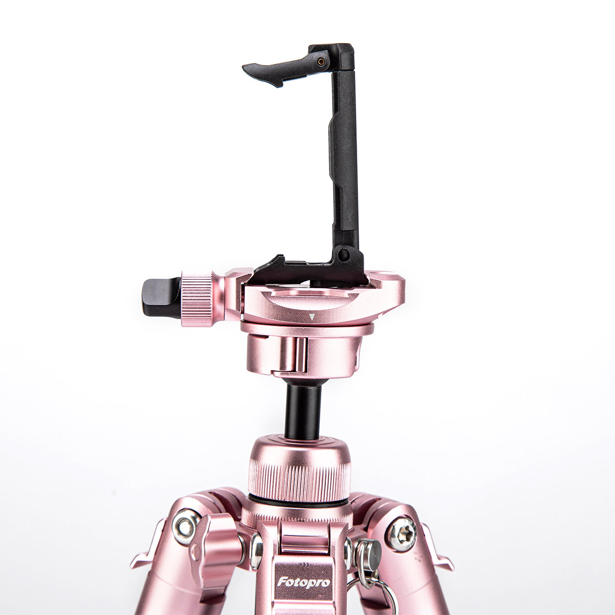 Fotopro Compact Aluminum Travel Tripod, FREE-1 ROSE GOLD - Rose Gold