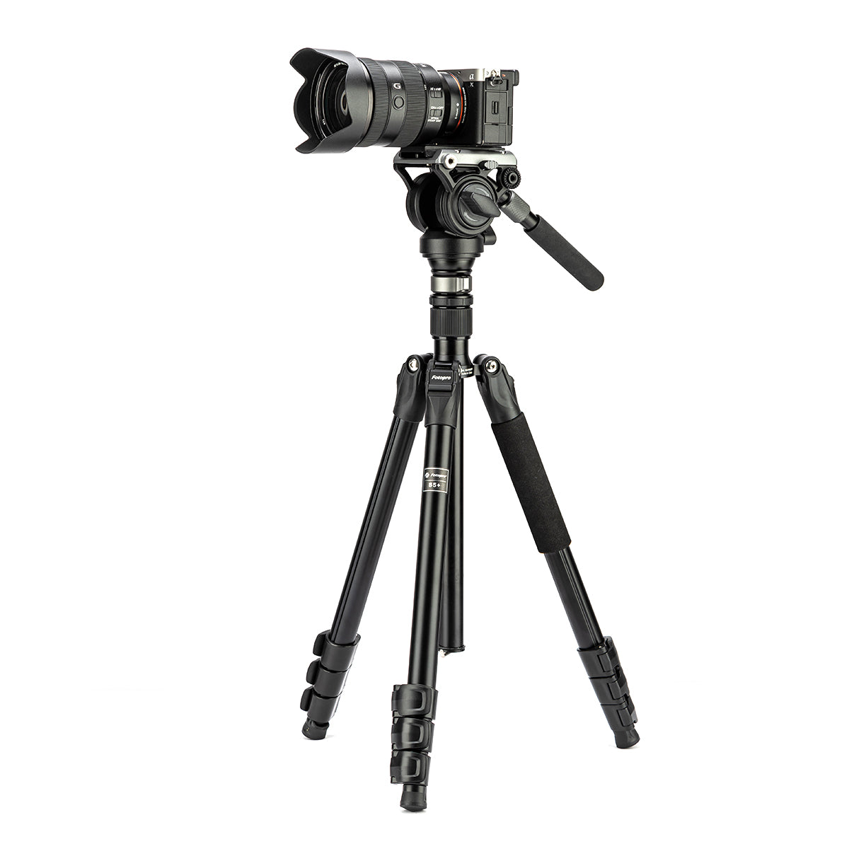 Fotopro Professional Tripod S5i Pro S5S+MH-6S+LY-20 Black