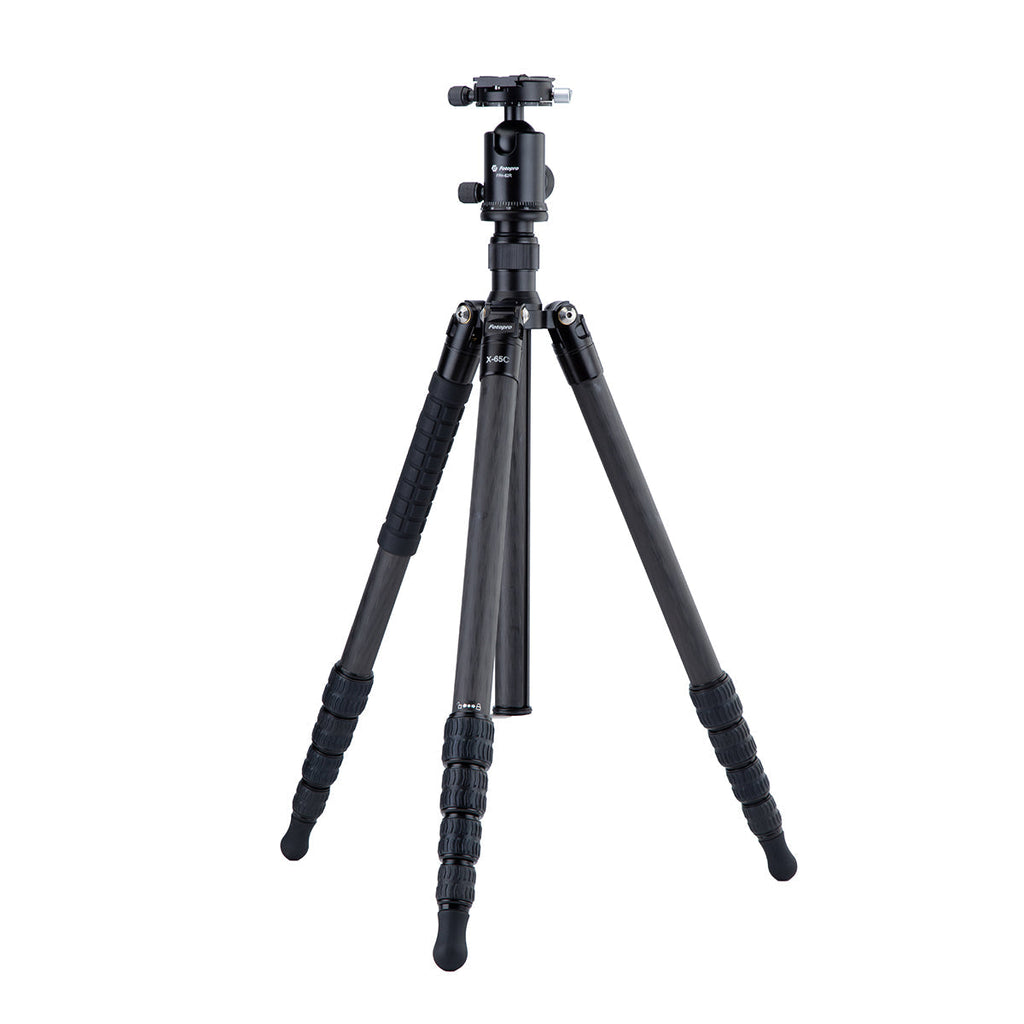 Fotopro X-65C Tripod with Ball Head, X-65C+62R - Grey