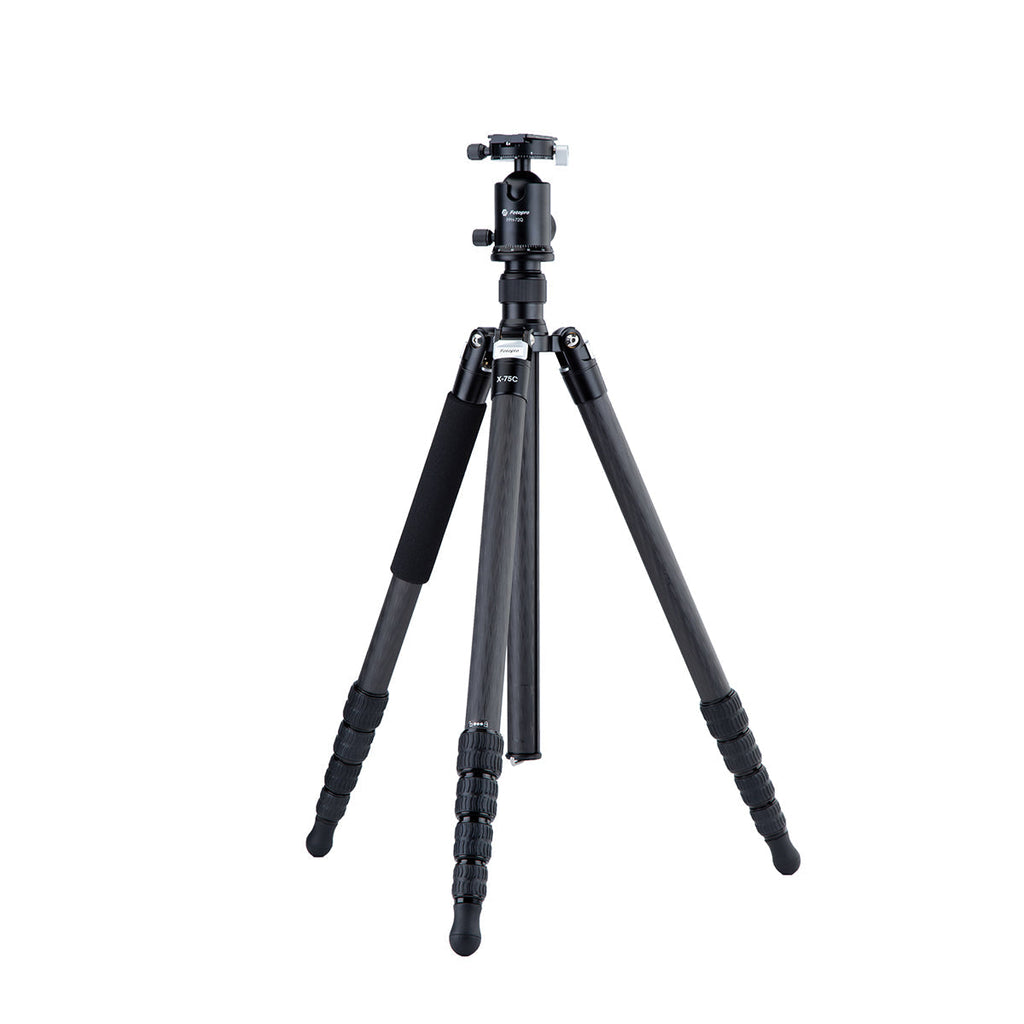 Fotopro Professional Tripod X-75C+72Q Gray