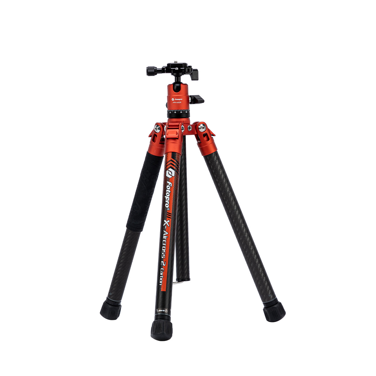 Fotopro Professional Tripod X-AIRCROSS 2C+42QR-ORANGE Orange