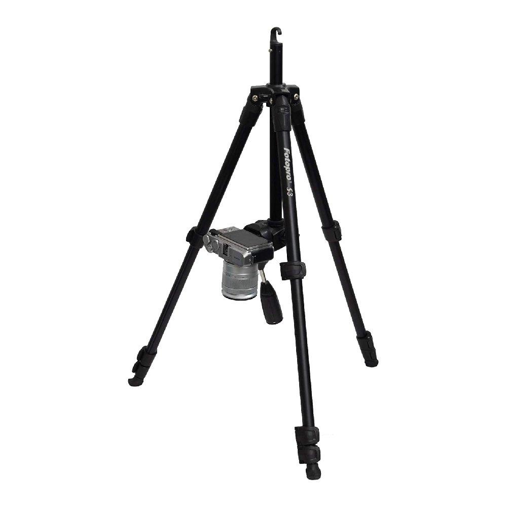 Fotopro S3 Digital Tripod, S3 BLACK - Black