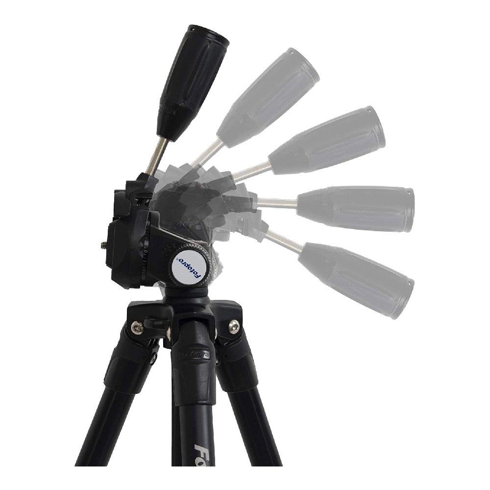 Fotopro S3 Digital Tripod, S3 BLACK - Black