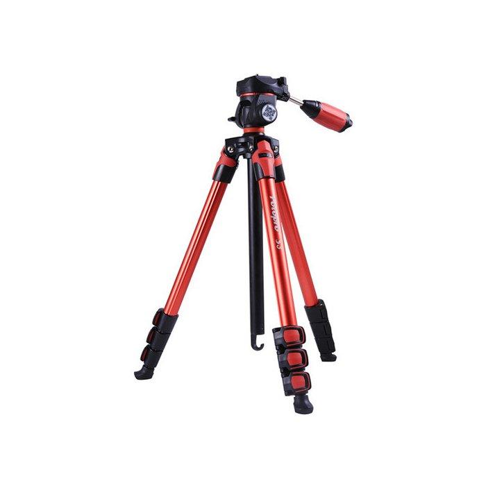 Fotopro S3 Digital Tripod, S3 RED - Red