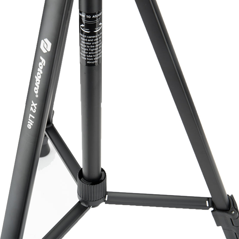 Fotopro X2 Lite Compact Tripod - Black