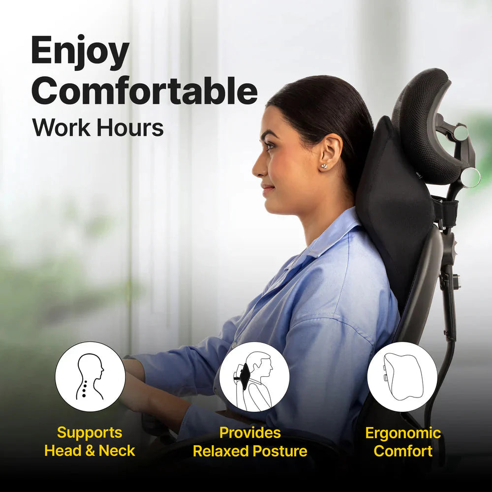 Frido Car Neck Pillow - Grey