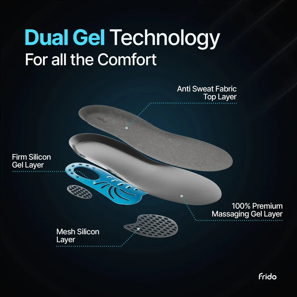 Frido Dual Gel Insoles FR-INS-W