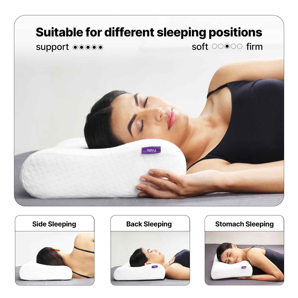 Frido Orthopedic Cervical Pillow - White