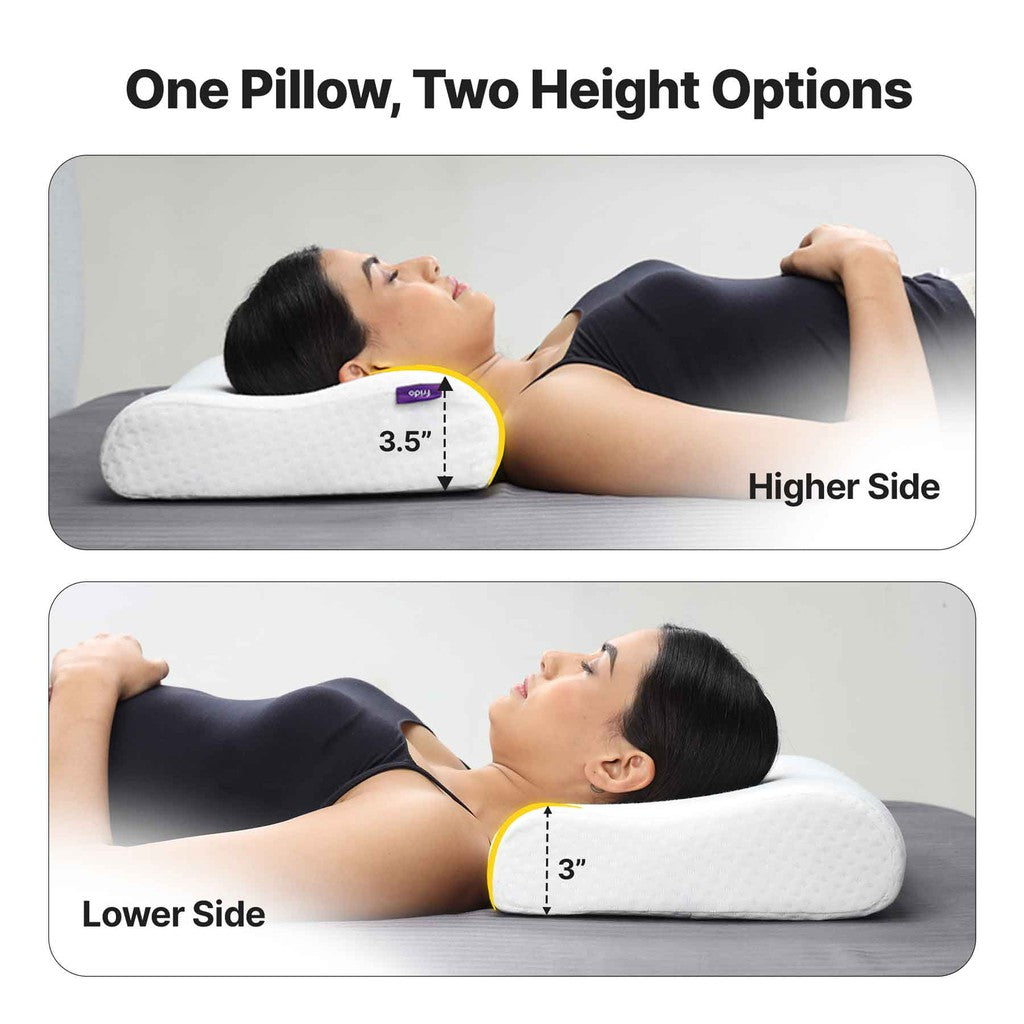 Frido Orthopedic Cervical Pillow - White