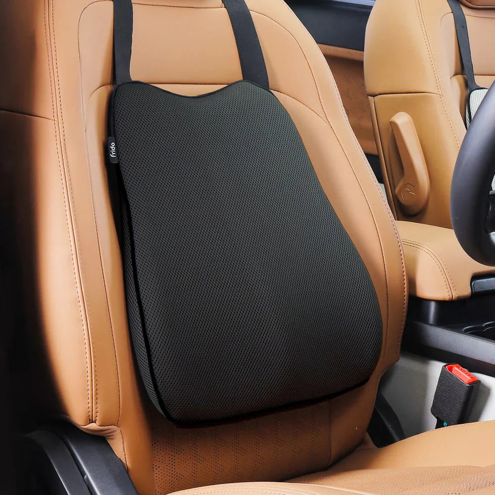 Frido Ultimate Car Backrest Cushion - Black