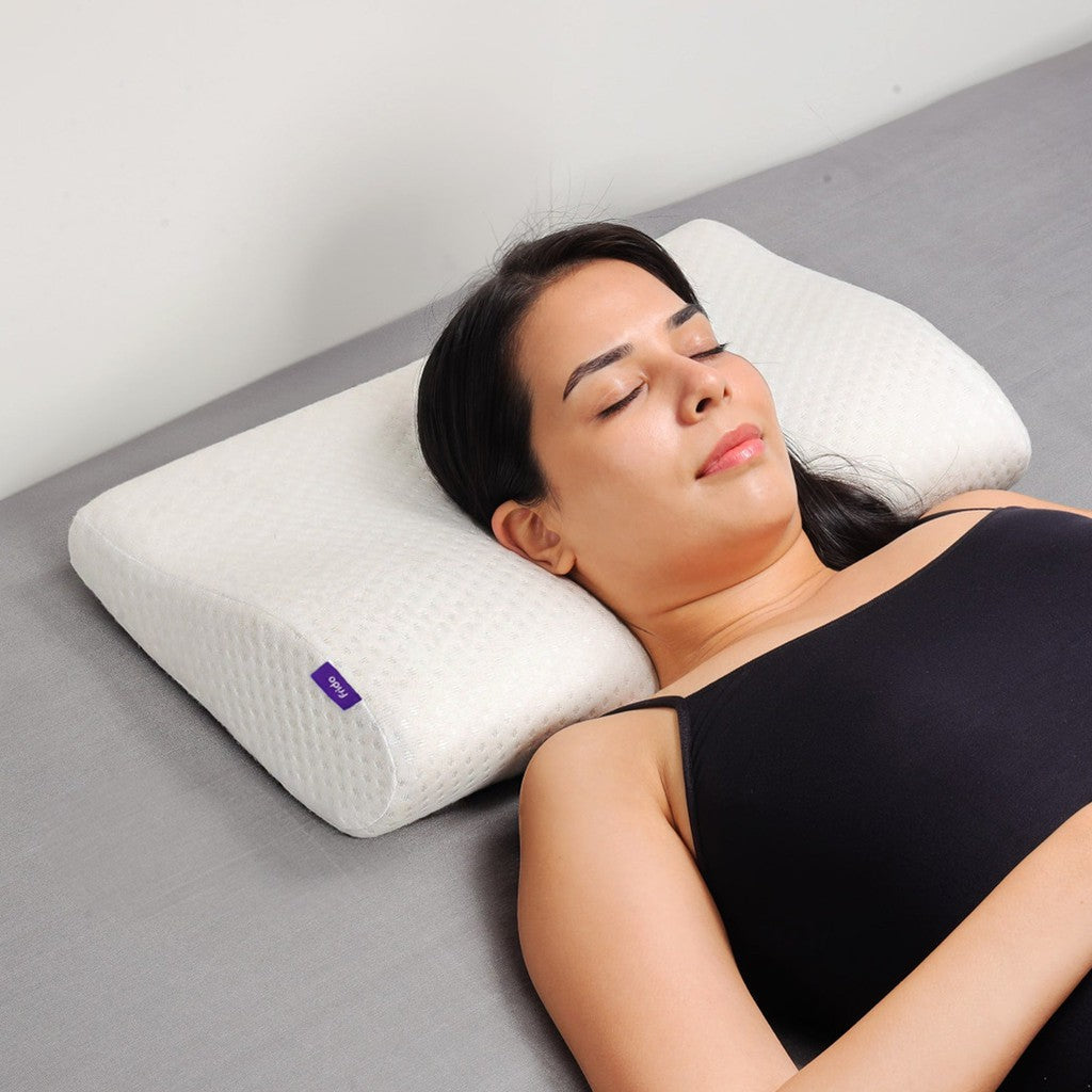 Frido Ultimate Contour Cervical Pillow - White