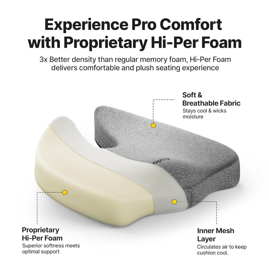 Frido Ultimate Pro Seat Cushion - Grey