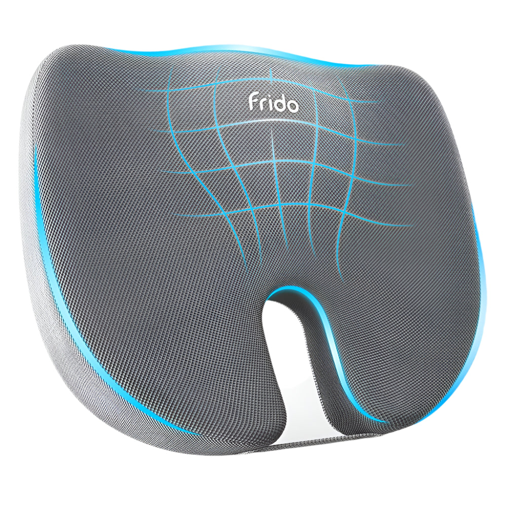 Frido Ultimate Tailbone Pain Relief Seat Cushion - Grey