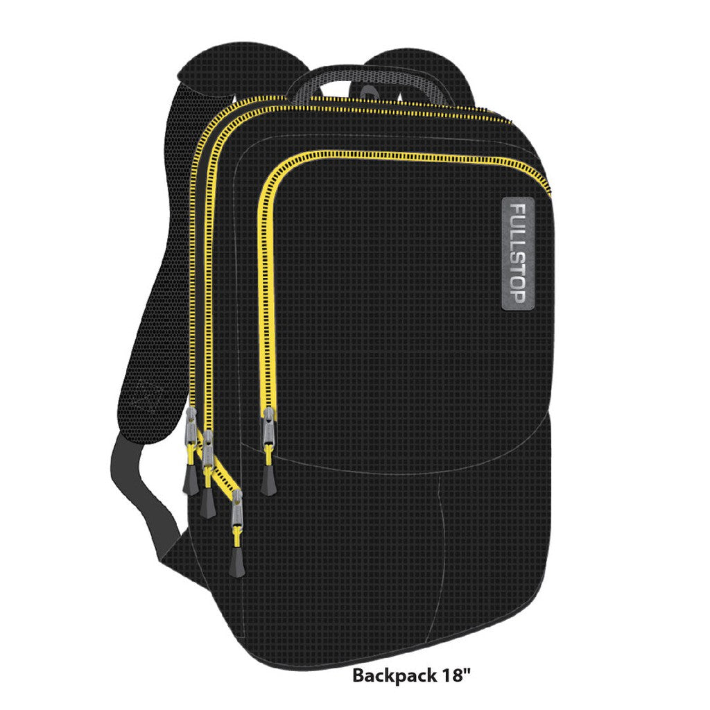 FullStop Solid Backpack Black