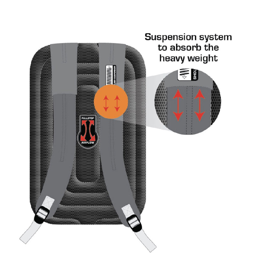 FullStop Solid Trolly Bag Black